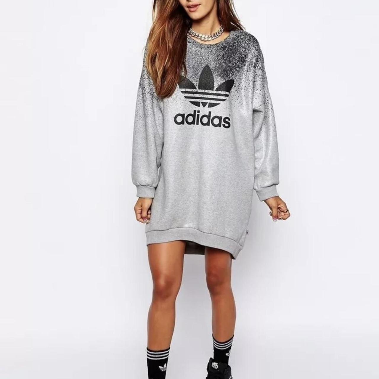 Adidas Originals S11821 Rita Ora Grey Sweatshirt. Depop