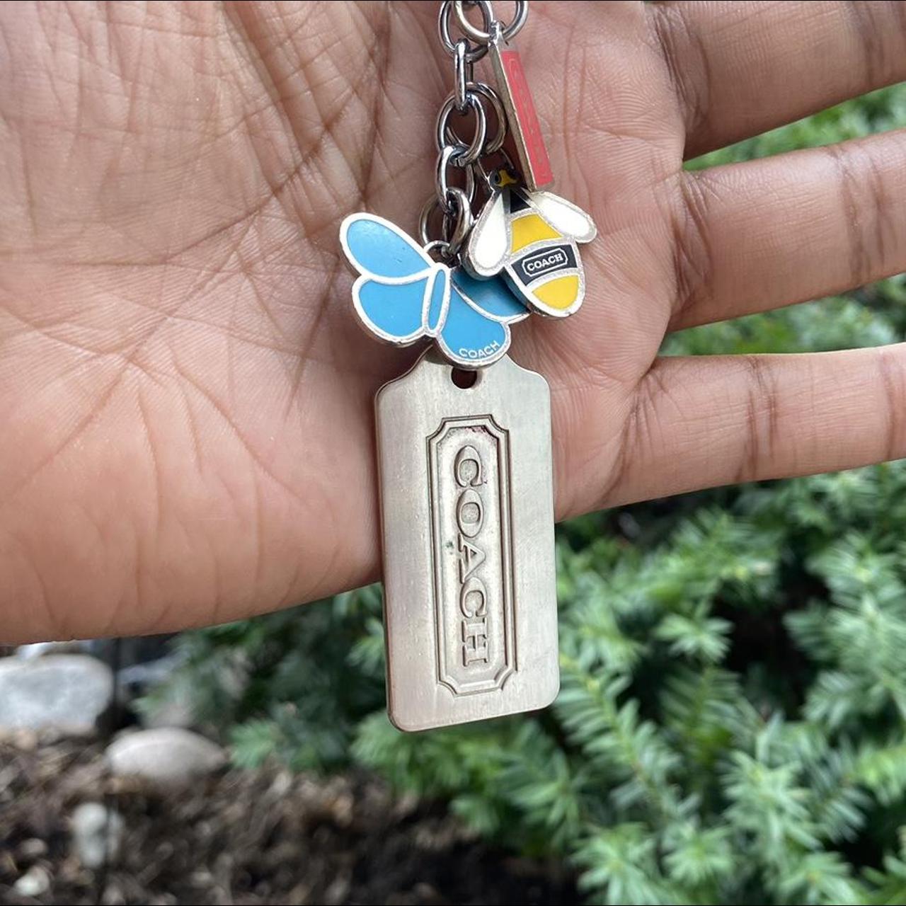 Coach butterfly-keychain - Depop