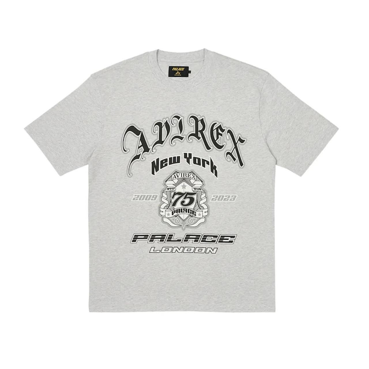 PALACE AVIREX CHENILLE KNIT GREY XL-