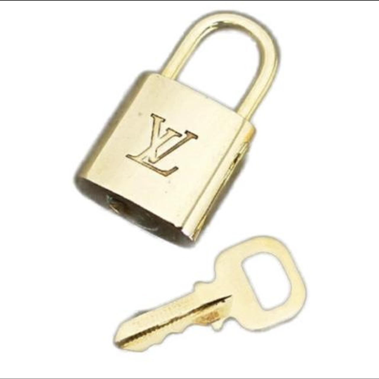 LV lock & key (Authentic LV padlock), Women's Fashion, Bags