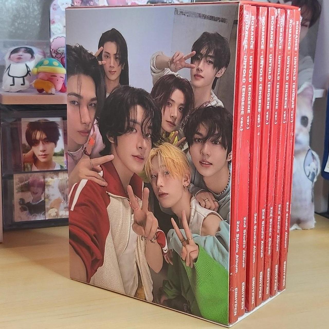 Enhypen romance untold album with fabric piece | Depop
