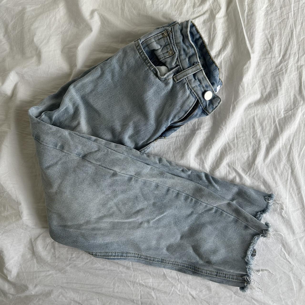 Oak + Fort Women's Blue Jeans | Depop