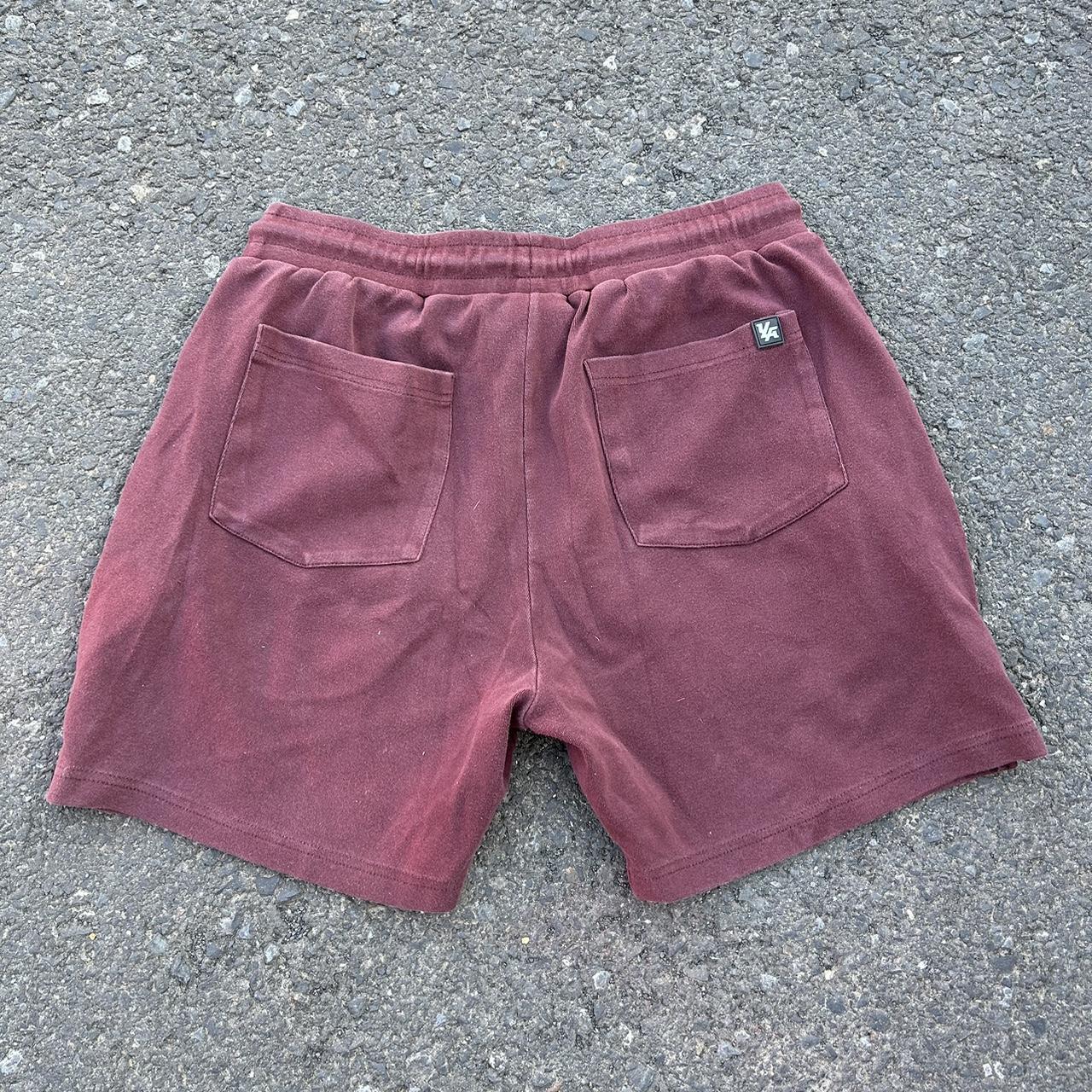 Youngla Shorts Details: maroon youngla shorts, a... - Depop