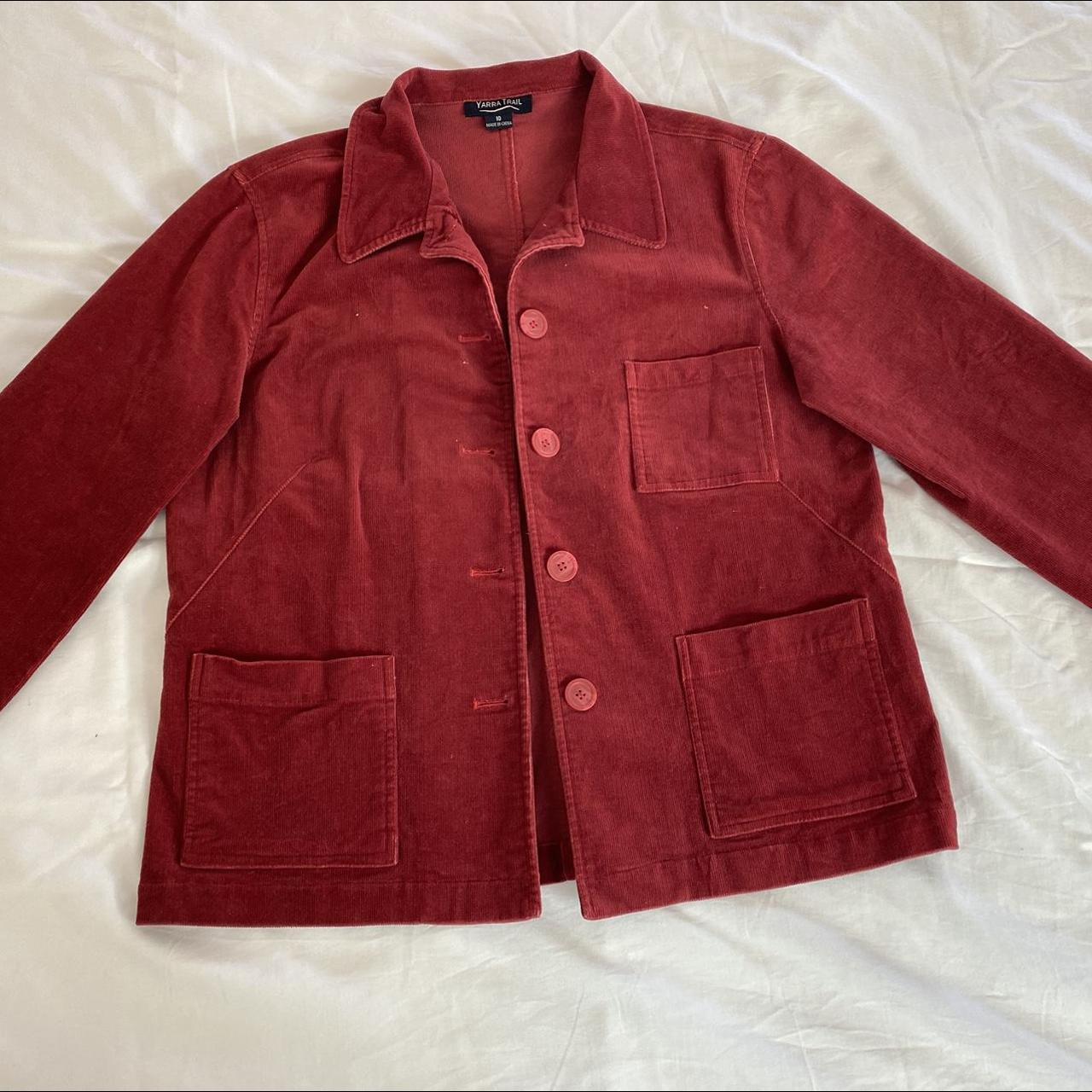 Corduroy Yarra trail jacket - Depop