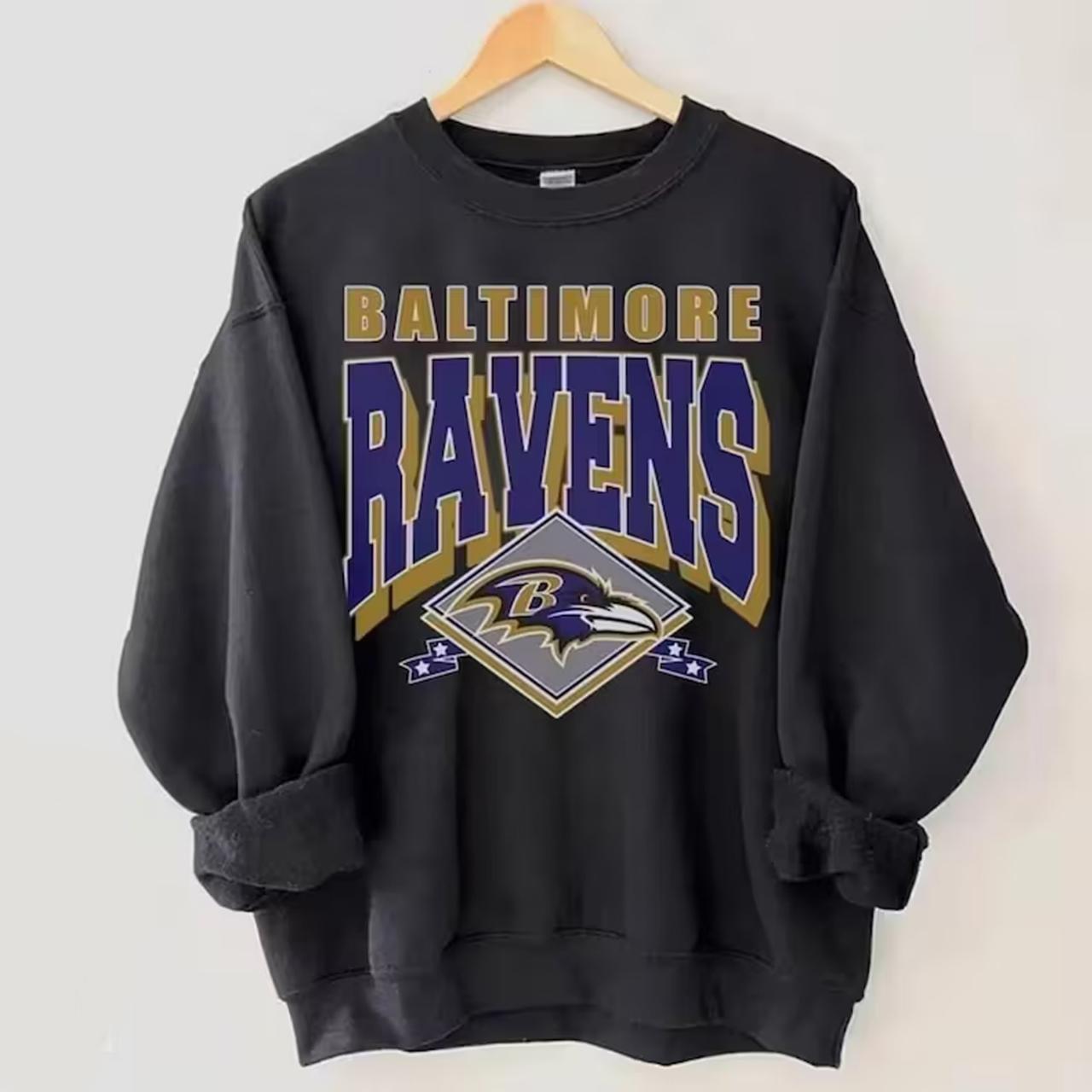 Vintage ravens sales sweatshirt