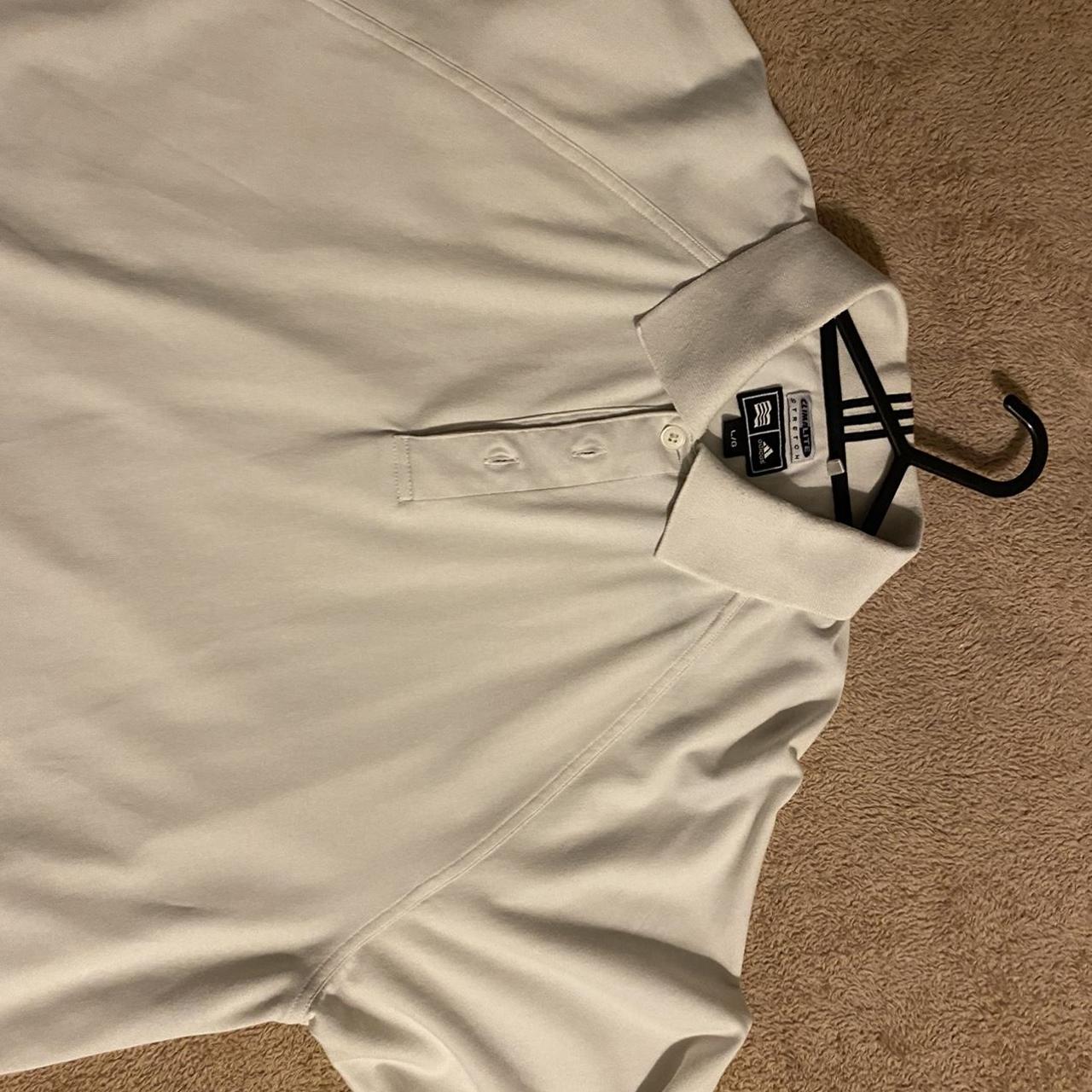 Adidas Men's White Poloshirts Depop