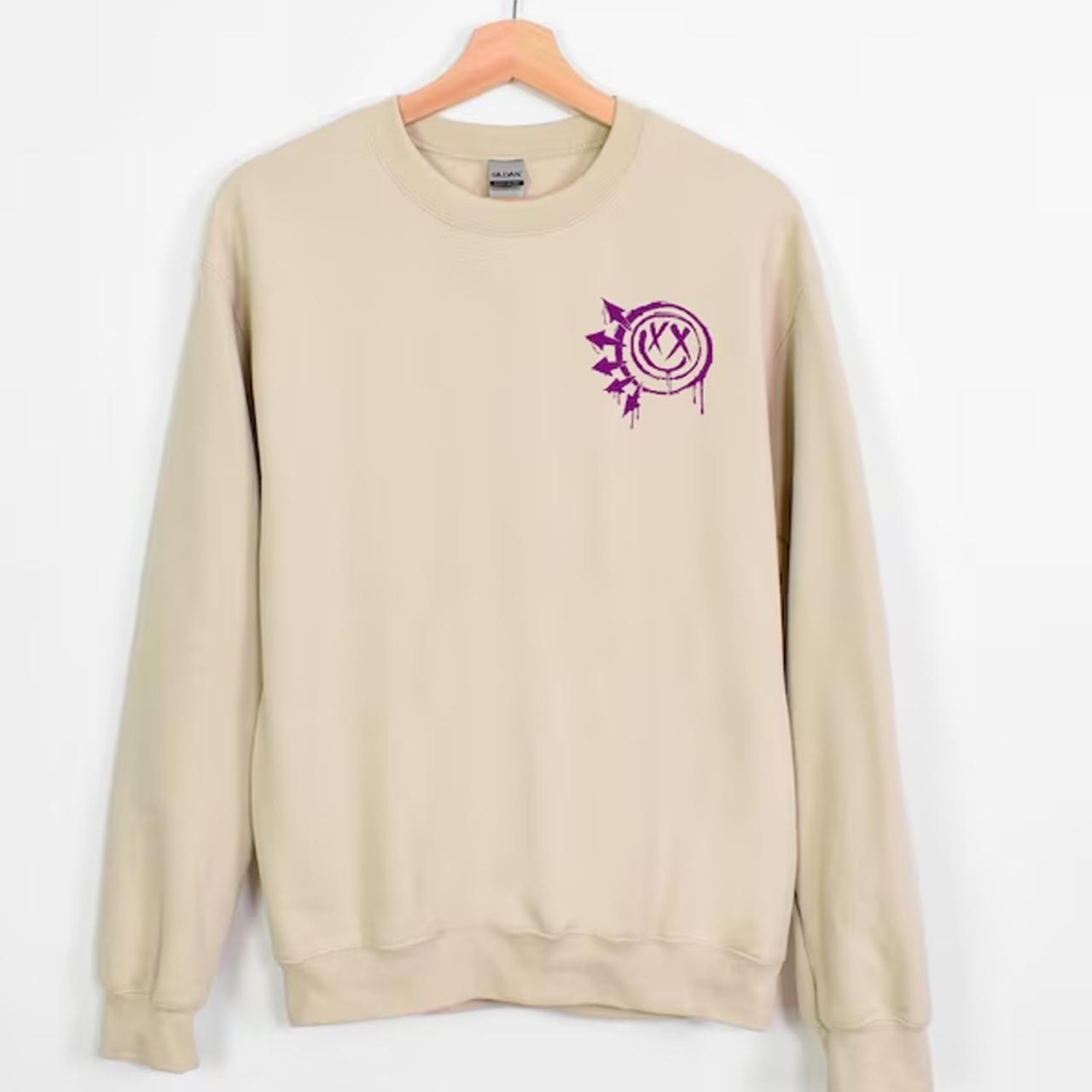 Gildan cream online sweatshirt