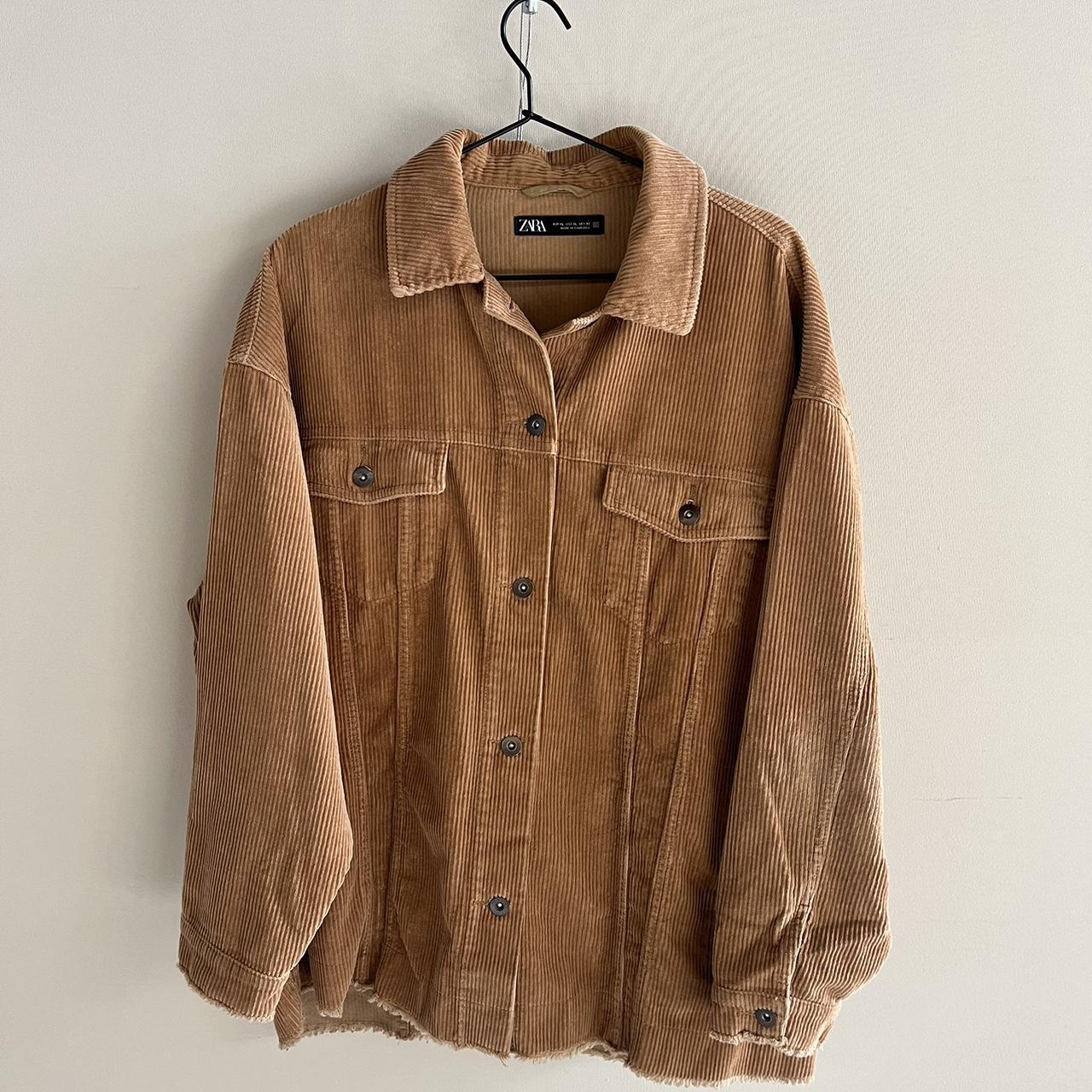 Corduroy jacket 2025 womens zara