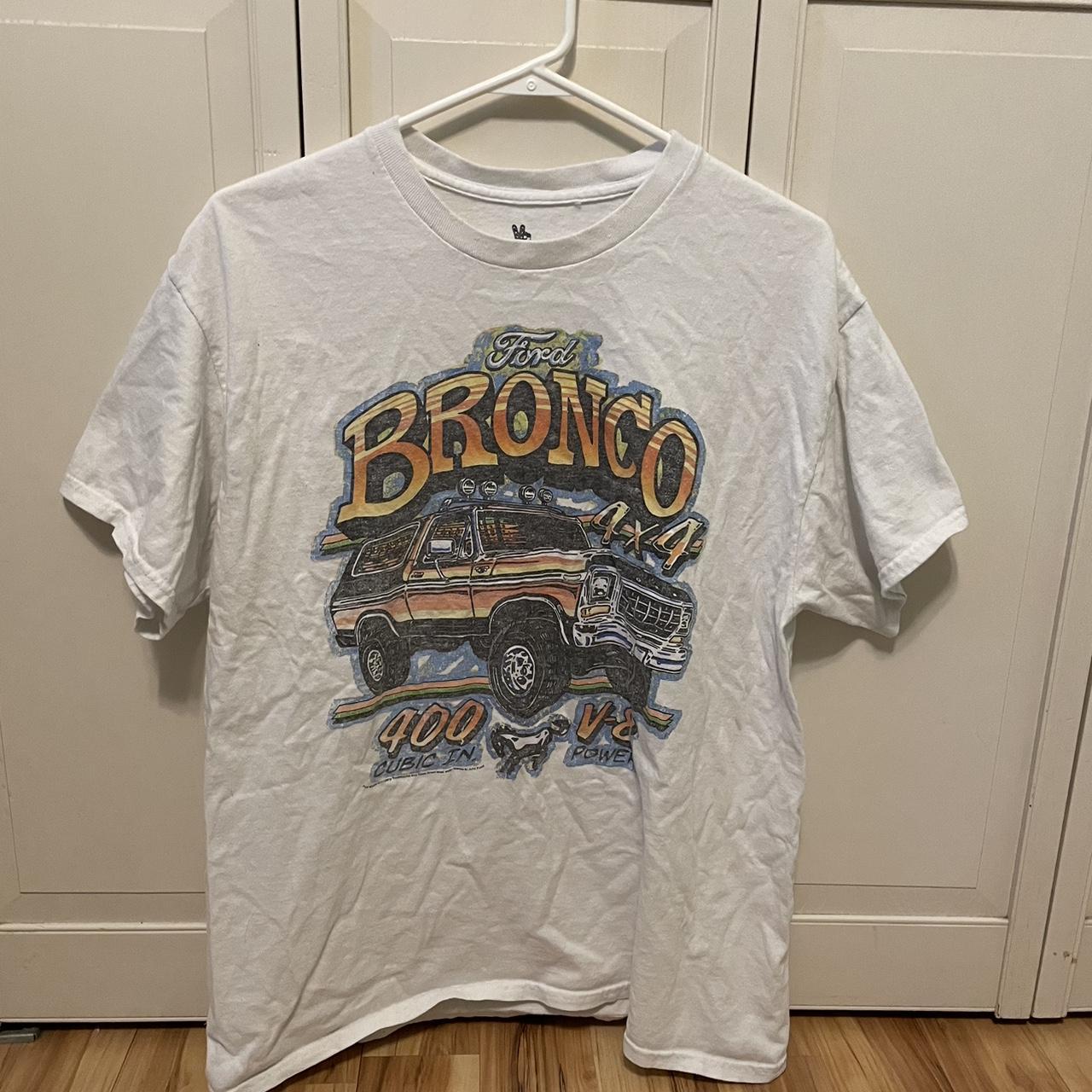 Ford Bronco Sunset Tee by Junk Food at Free People in Birch, Size: XL