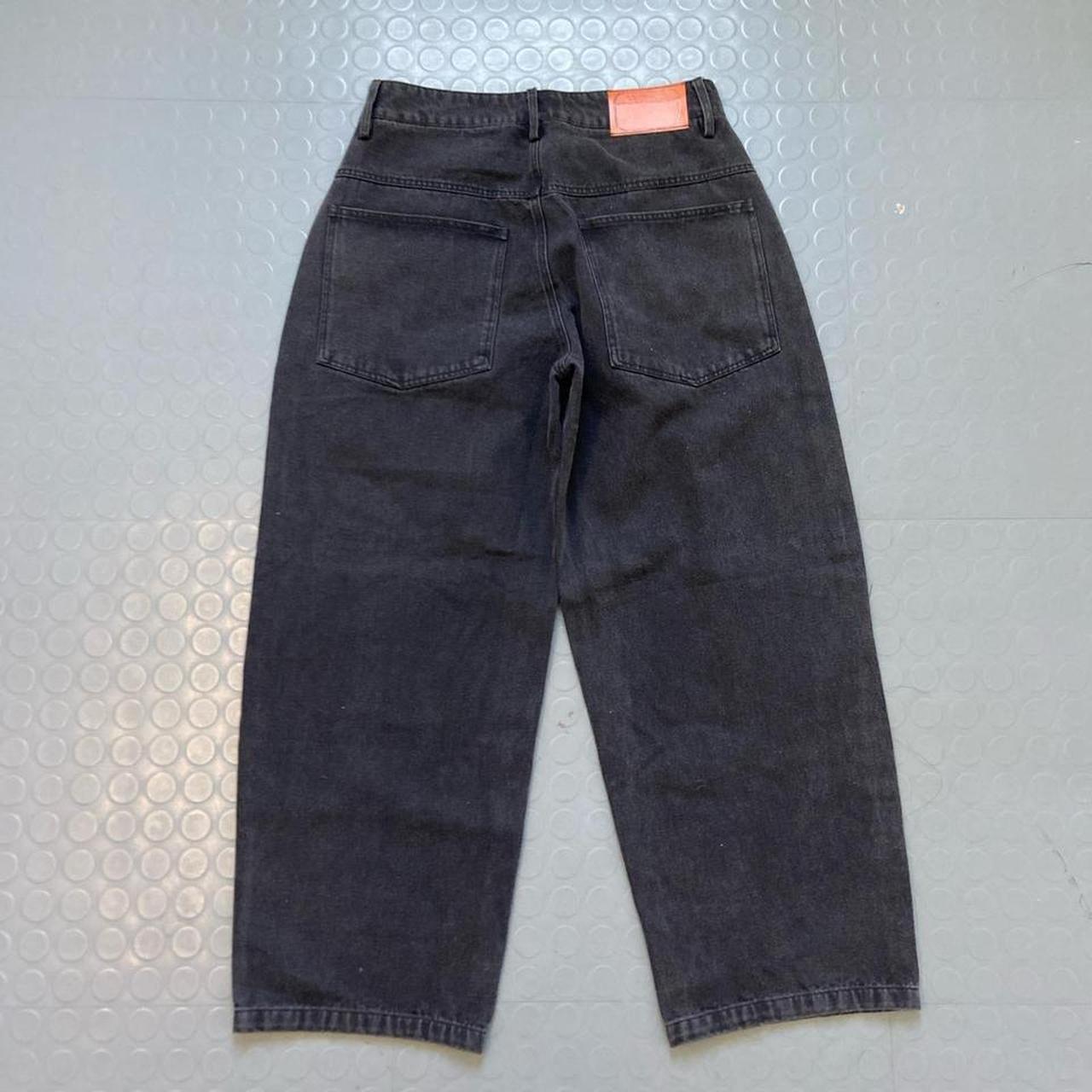 Grunge Coffeys Baggy Black Denim Jeans • 32x32 •... Depop