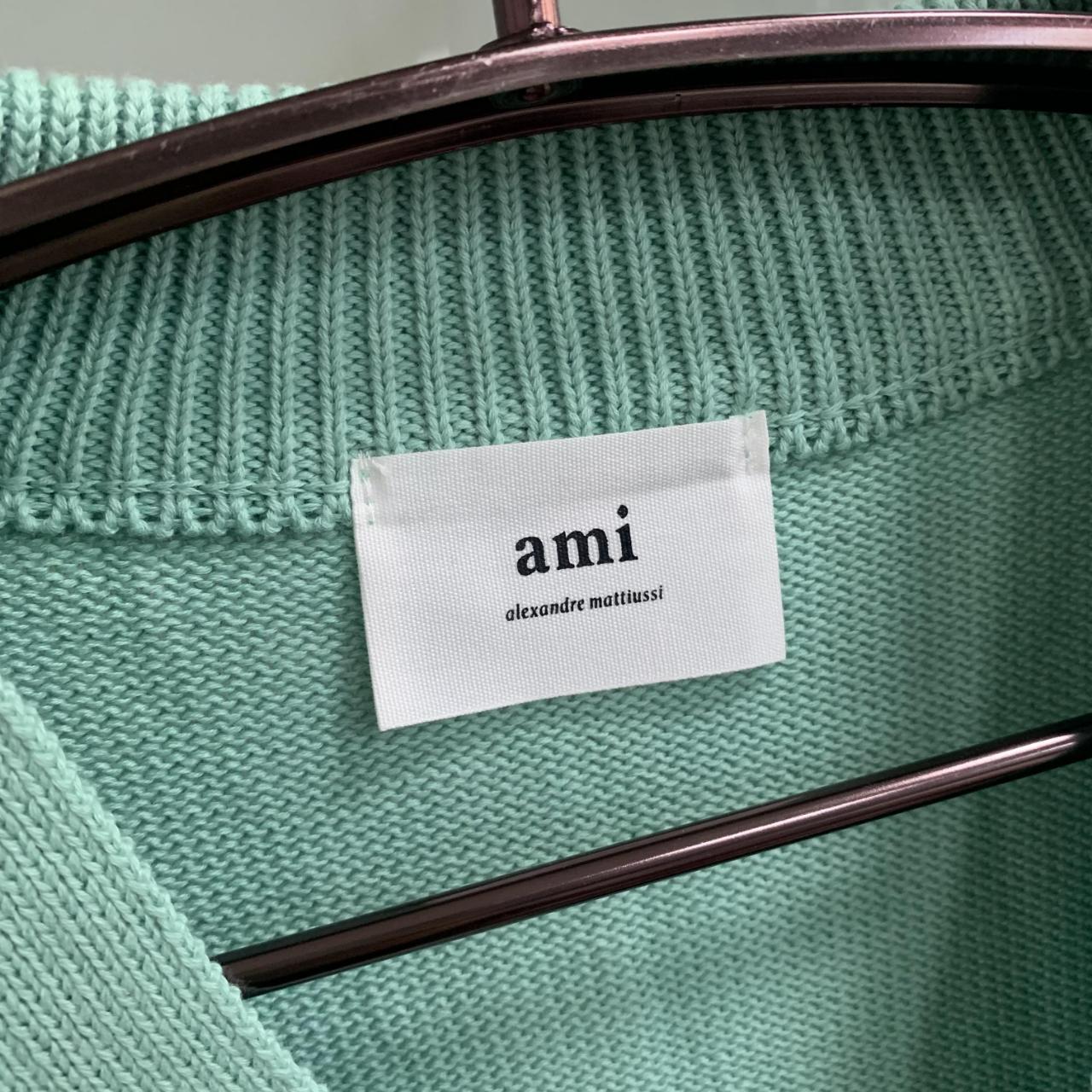 AMI light green cardigan sweater New, unused, no | Depop