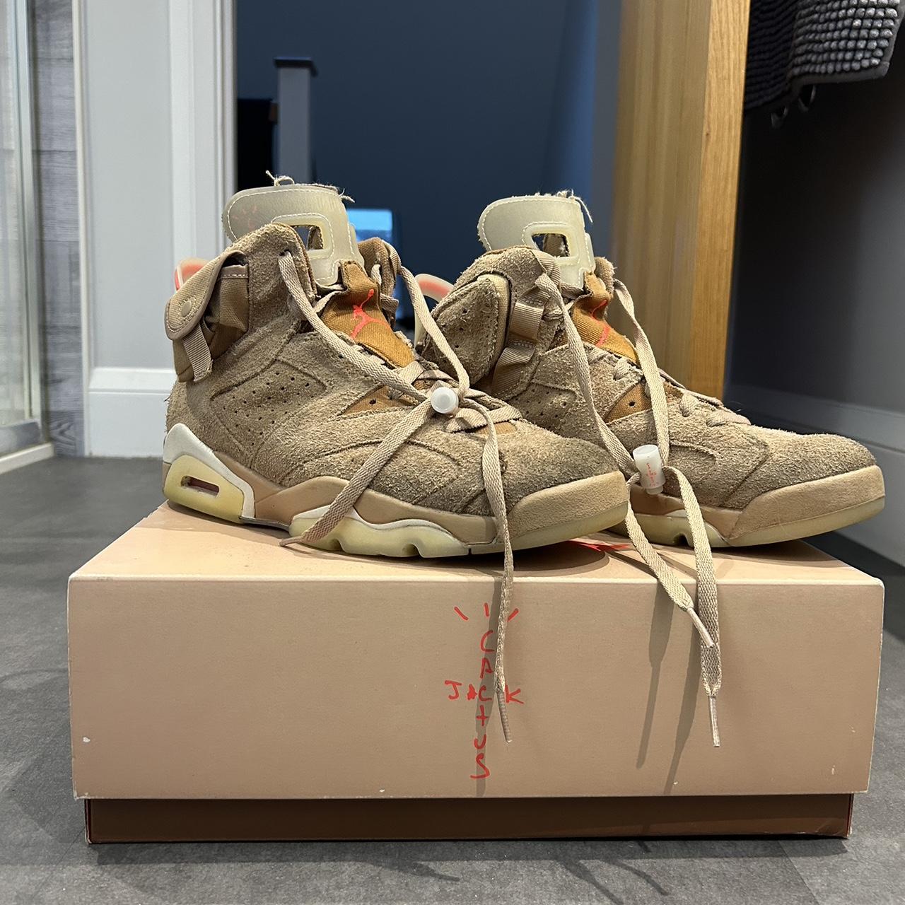travis scott retro 6 khaki