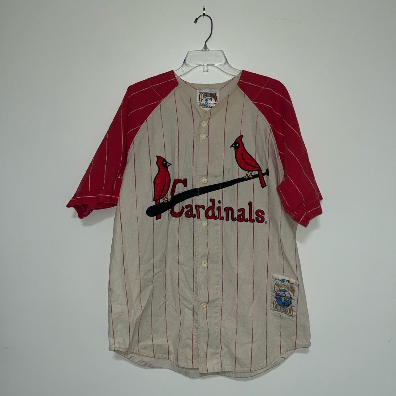 MLB St. Louis Cardinals (Stan Musial) Men's Cooperstown Baseball Jersey