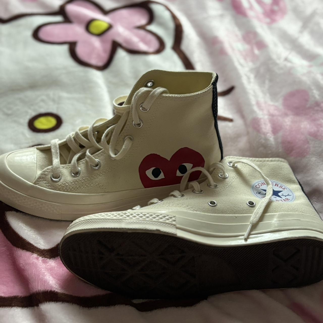 Comme des garcons converse depop sale