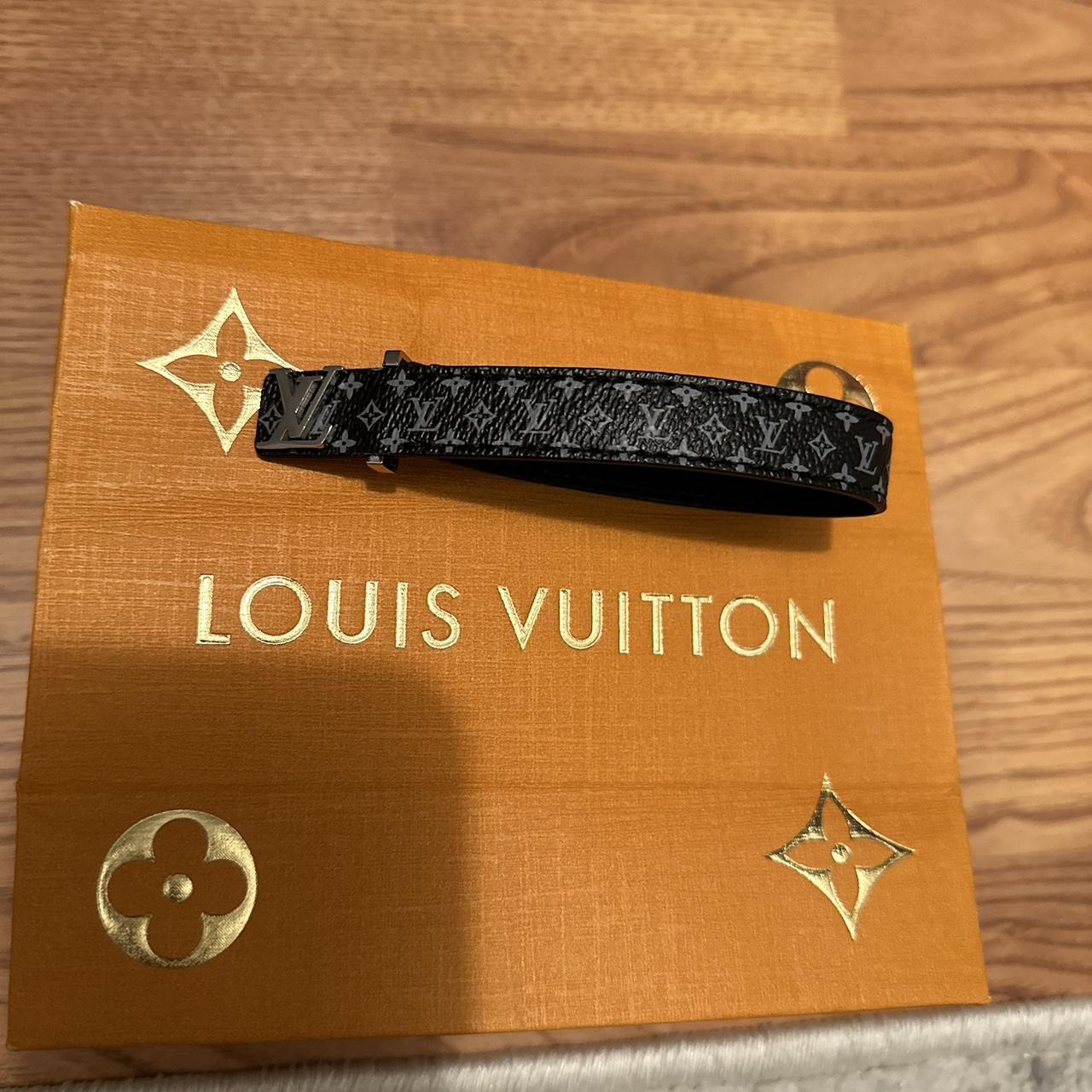 Louis Vuitton gold and brown bracelet, worn a - Depop
