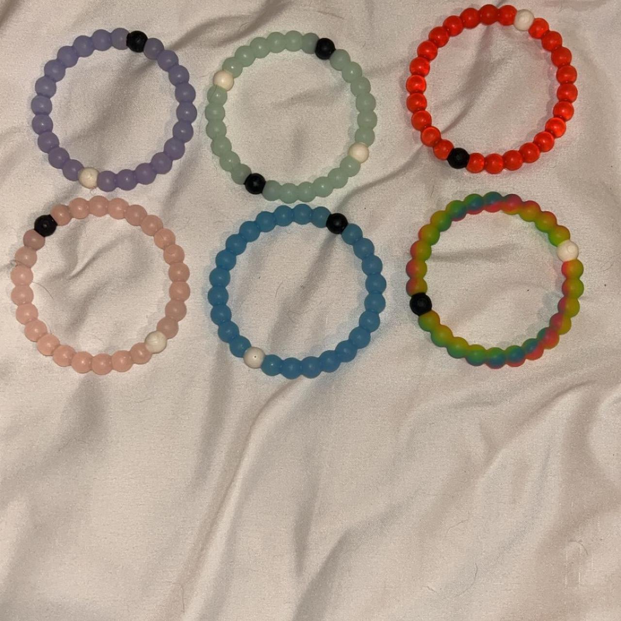 Lokai Women's Jewelry - Multi – Set of 6 silicone… - image 1