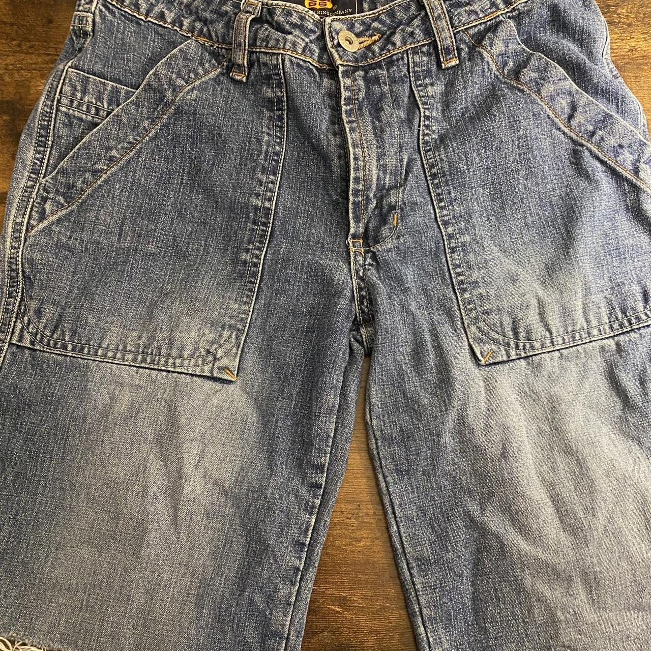 vintage jorts -3/4 - Depop