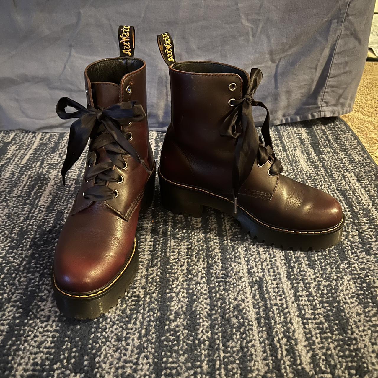 Dr martens sale shriver hi burgundy