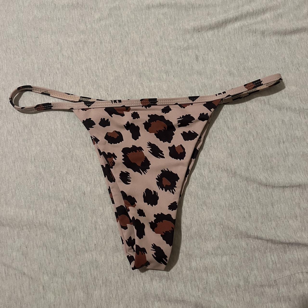 La Hana swim cheetah bikini. Only worn once. Both... - Depop