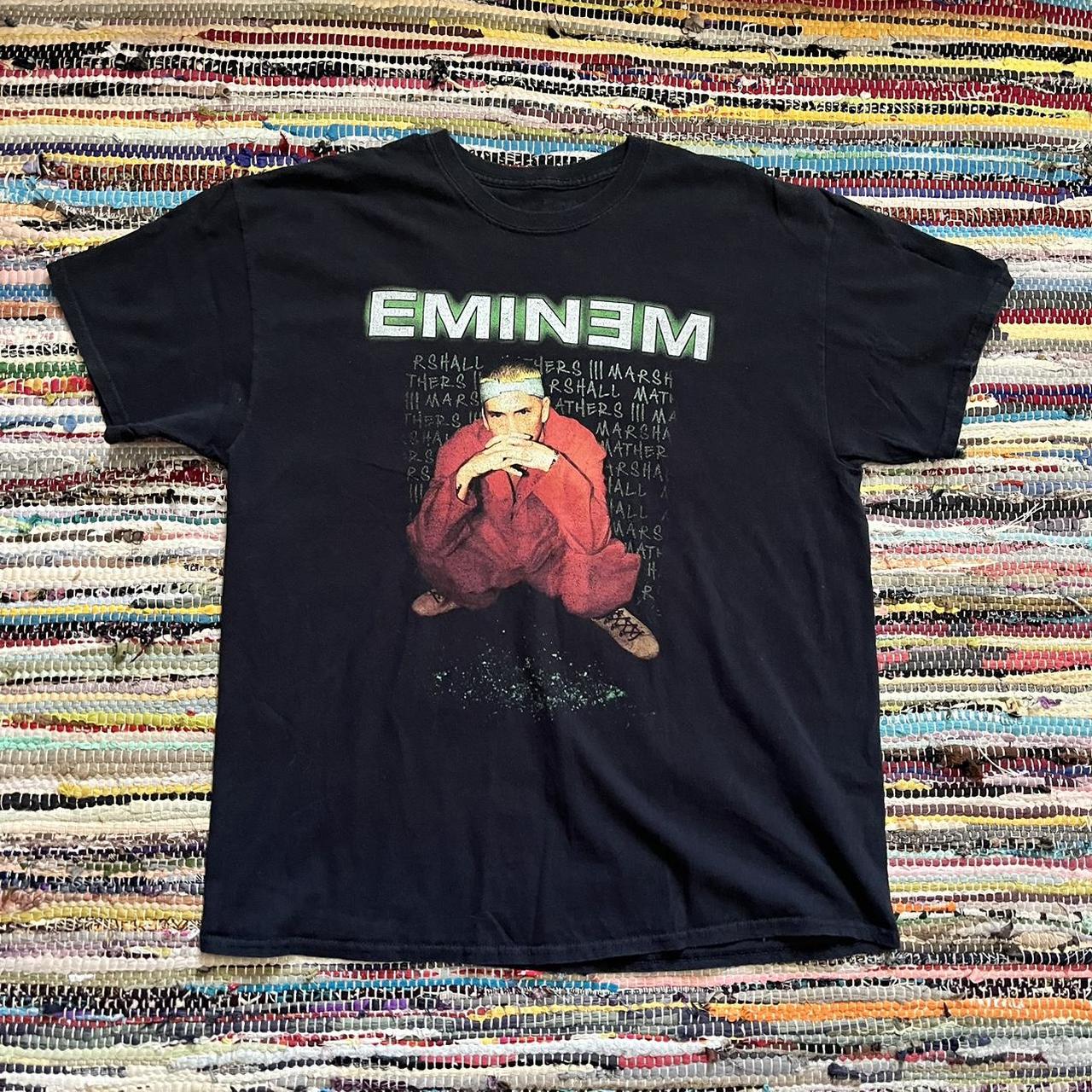 Eminem Original Graphic T-shirt Size: Xl Length: - Depop