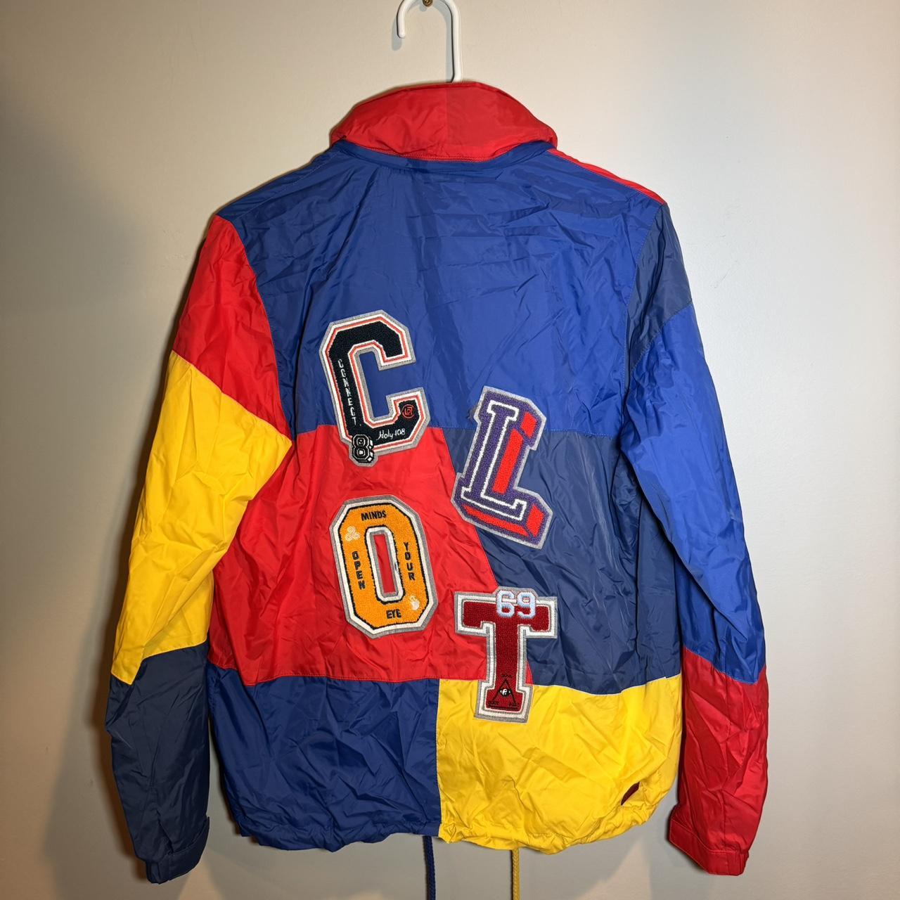 Clot Multi Color Block Jacket Windbreaker Brand... - Depop