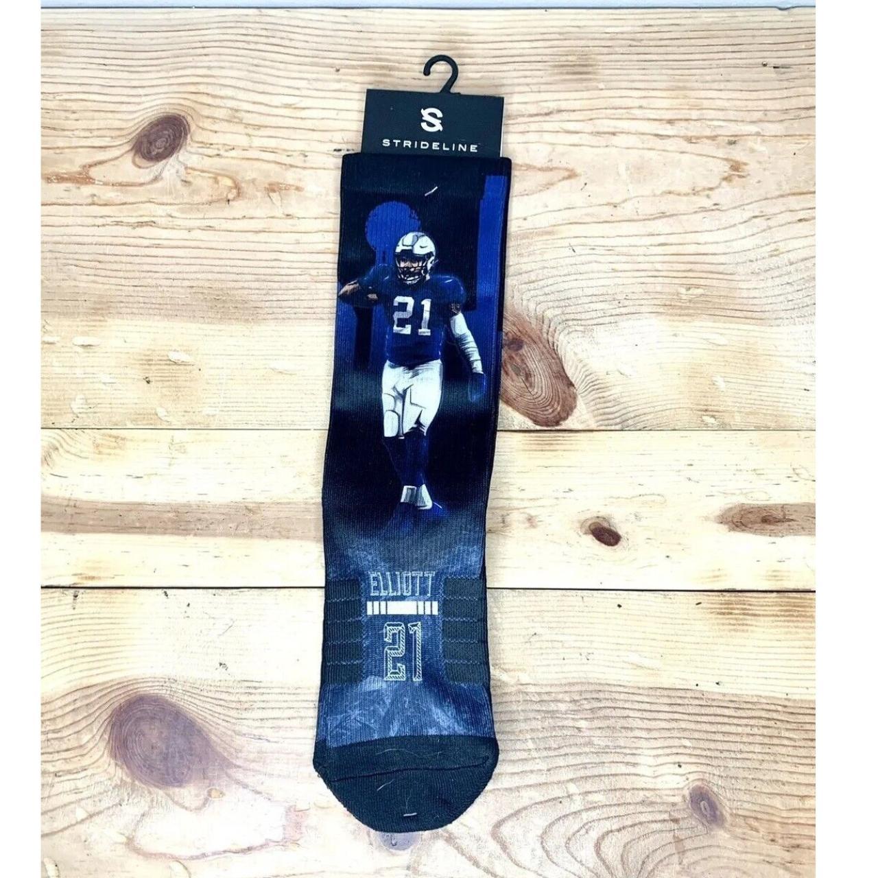 Strideline Ezekiel Elliott Dallas Cowboys #21 Socks... - Depop