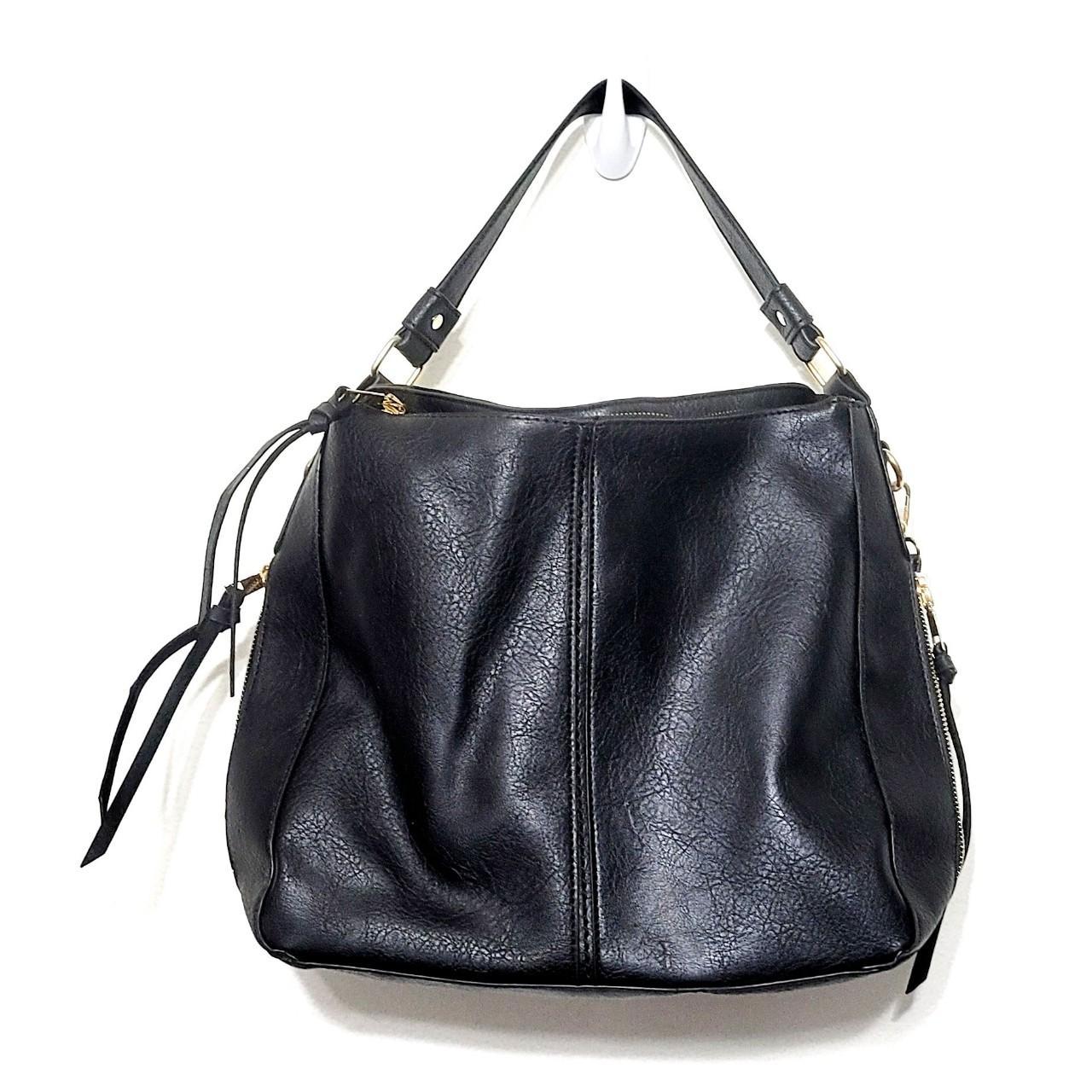 Repurposed 2-way black (shoulder /crossbody ) purse - Depop