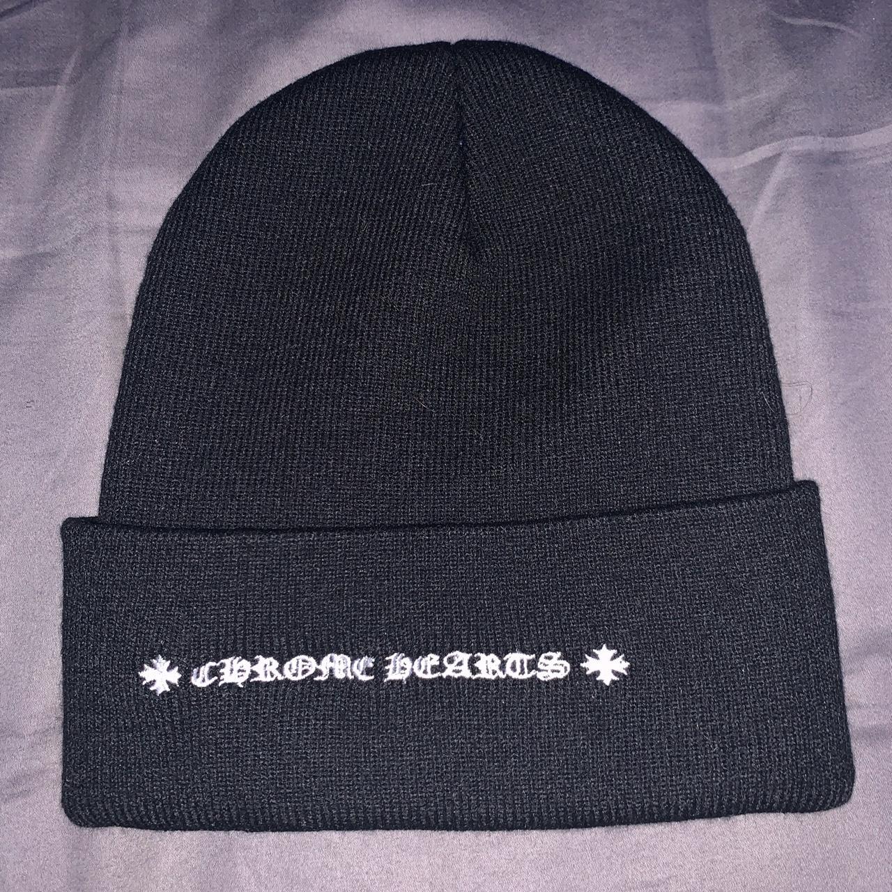 Chrome Hearts Men's Black Hat | Depop