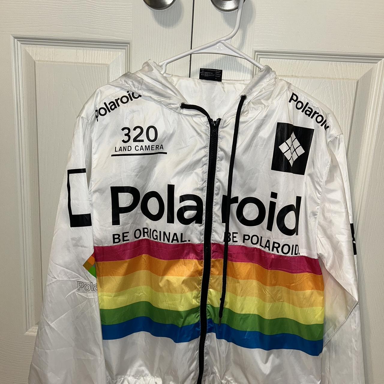 Polaroid hotsell jacket white