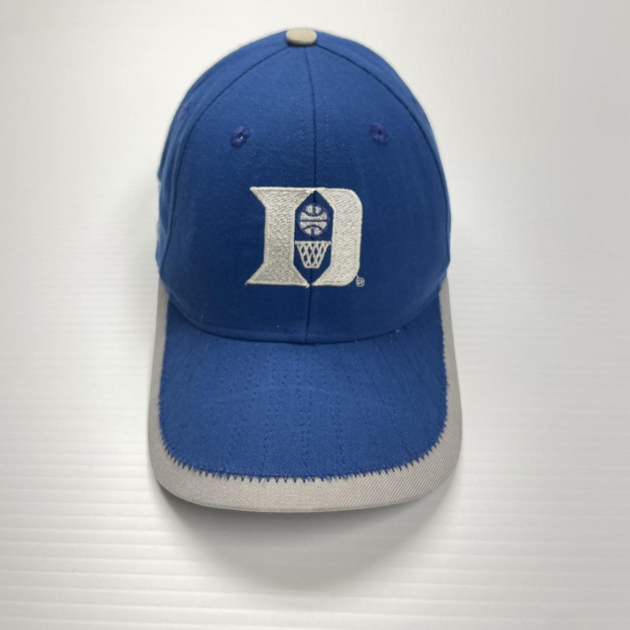 Nike Men's Blue and White Hat Depop