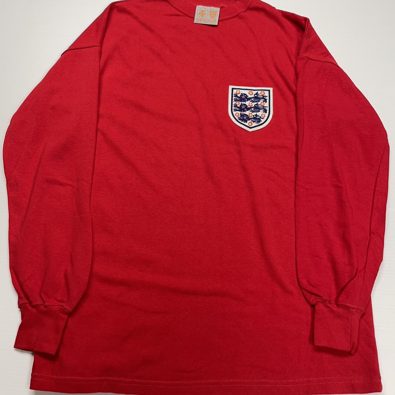 Vintage Toffs England 1960s World Cup Throwback... - Depop