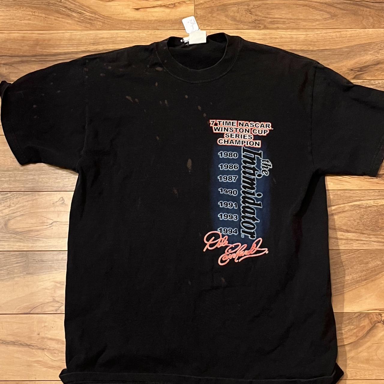 Vintage Dale Earnhardt Winston Cup T Shirt Sz L... - Depop