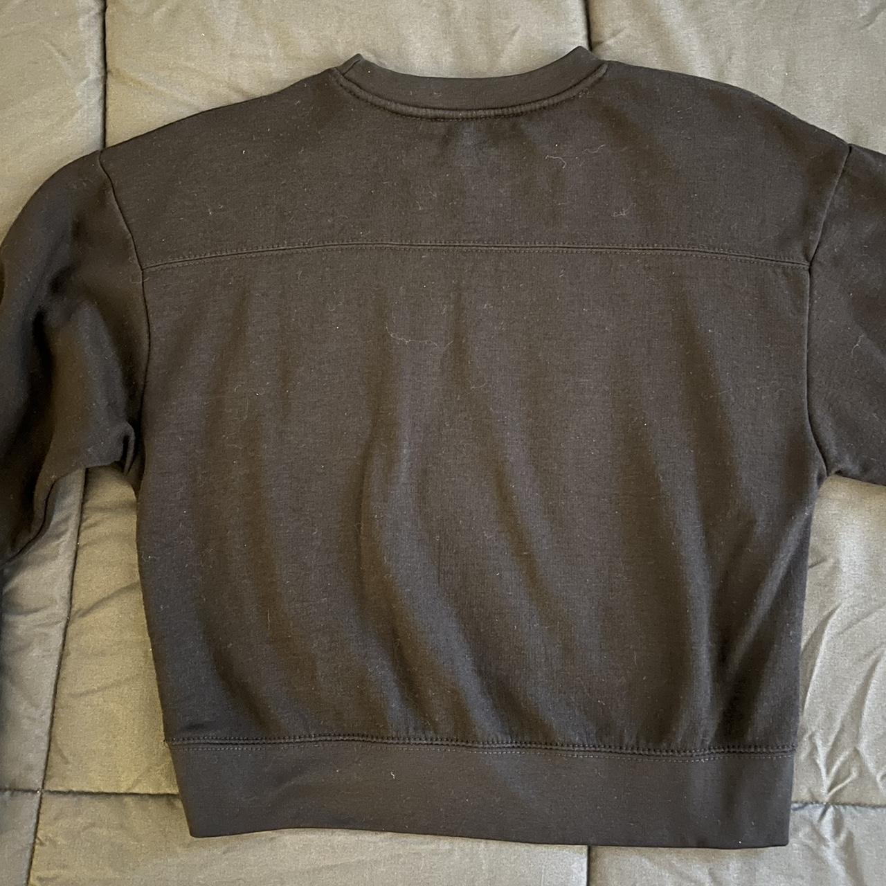 Zara Women's Black Sweatshirt (3)