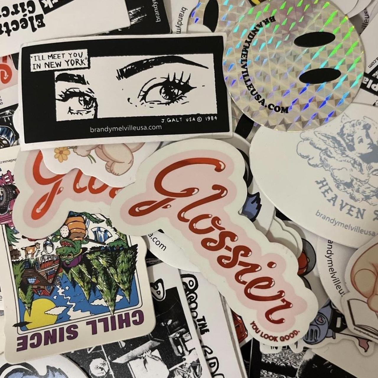 Glosser And Brandy Melville Stickers Include 40 50 Depop   P0 