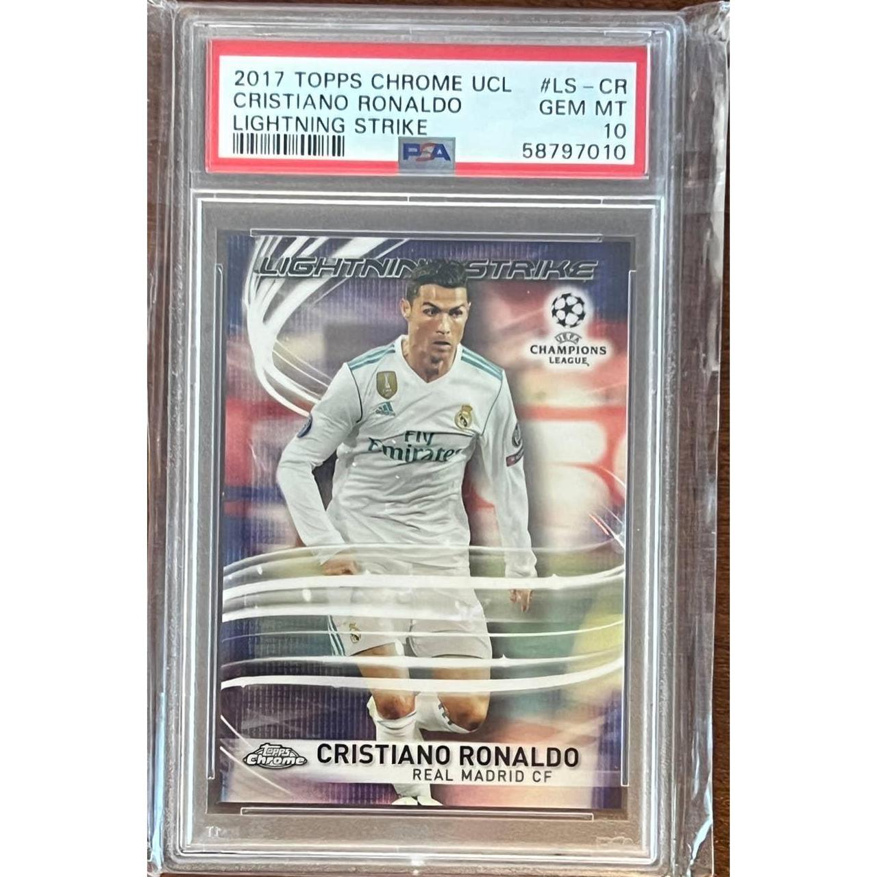 2017 Topps Chrome UEFA Champion League Lightning Strike