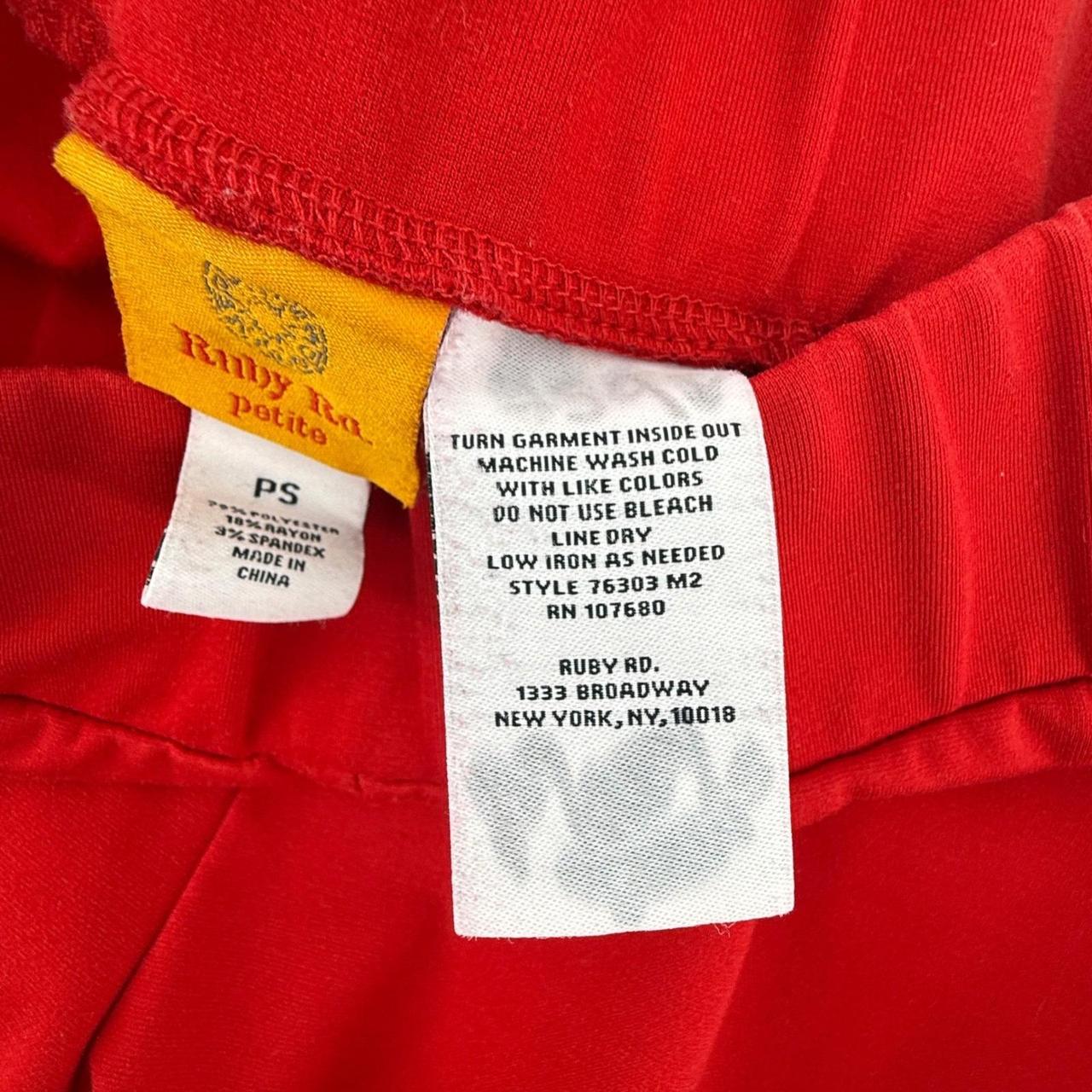 Ruby Rd. Women's Pants - Red - S – Ruby Rd Petite… - image 3
