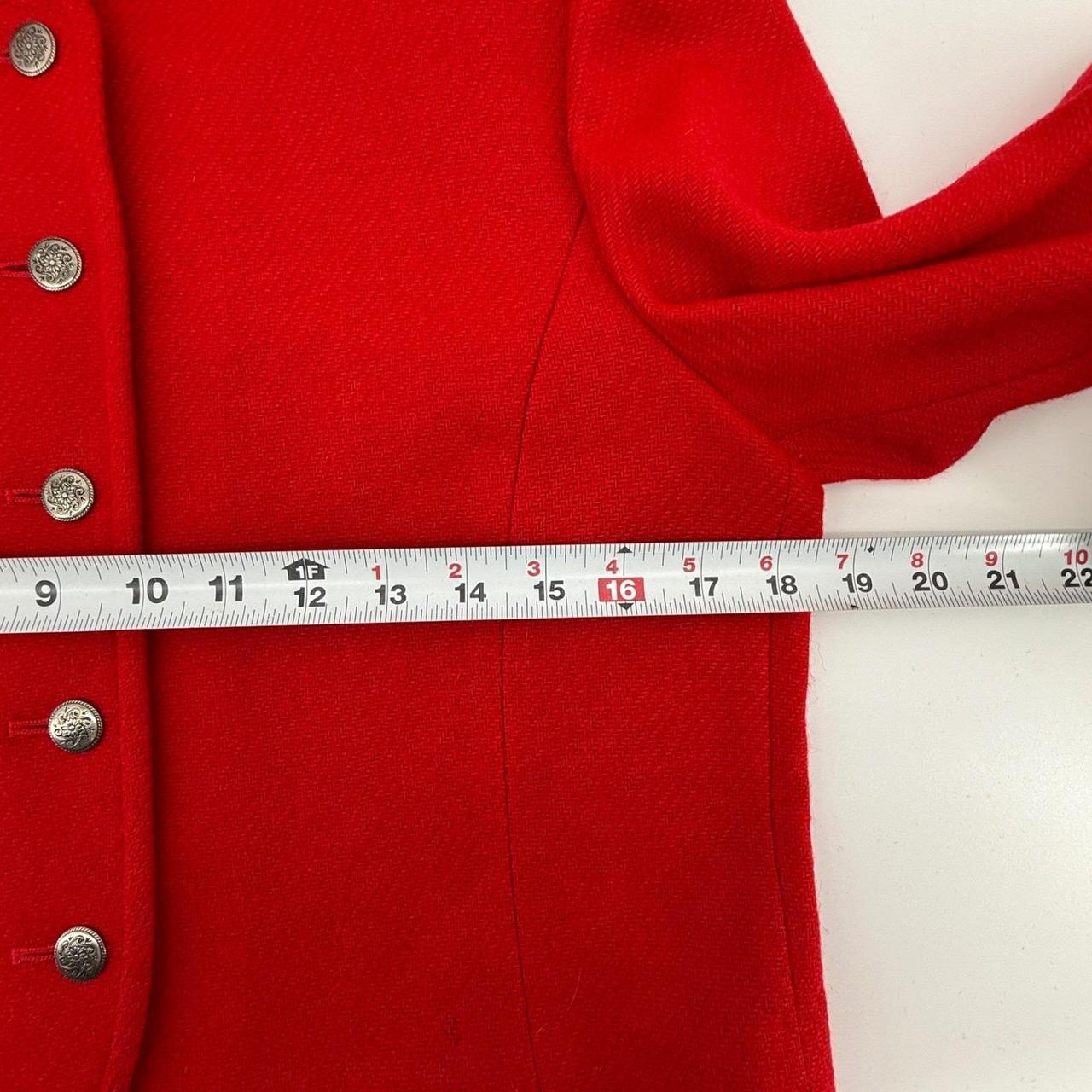 Pendleton Women's Tailored jacket - Red/Silver - … - image 8