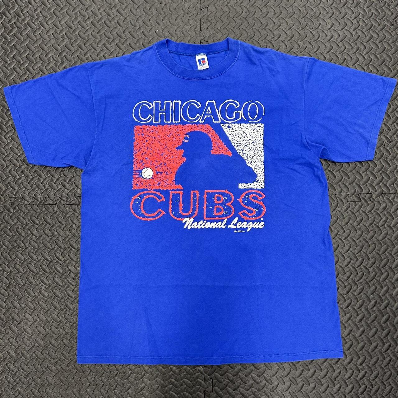 1995 Chicago Cubs Shirt. Great little vintage - Depop