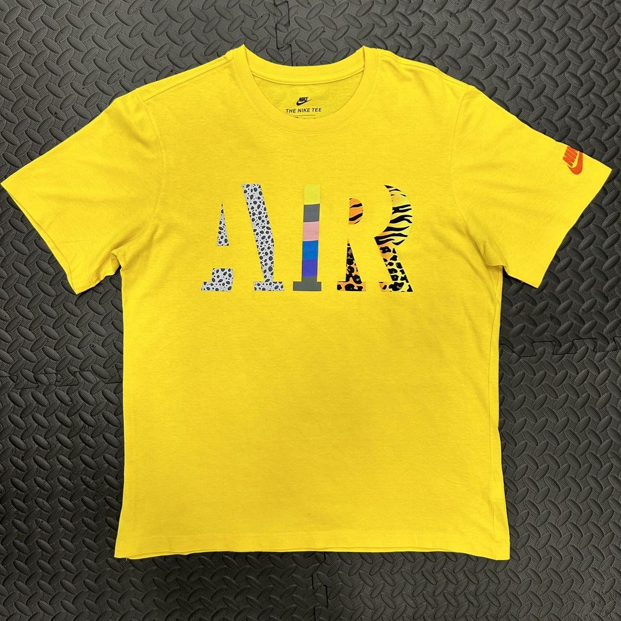 Nike Air Max Sean Wotherspoon Yellow T Shirt Sz