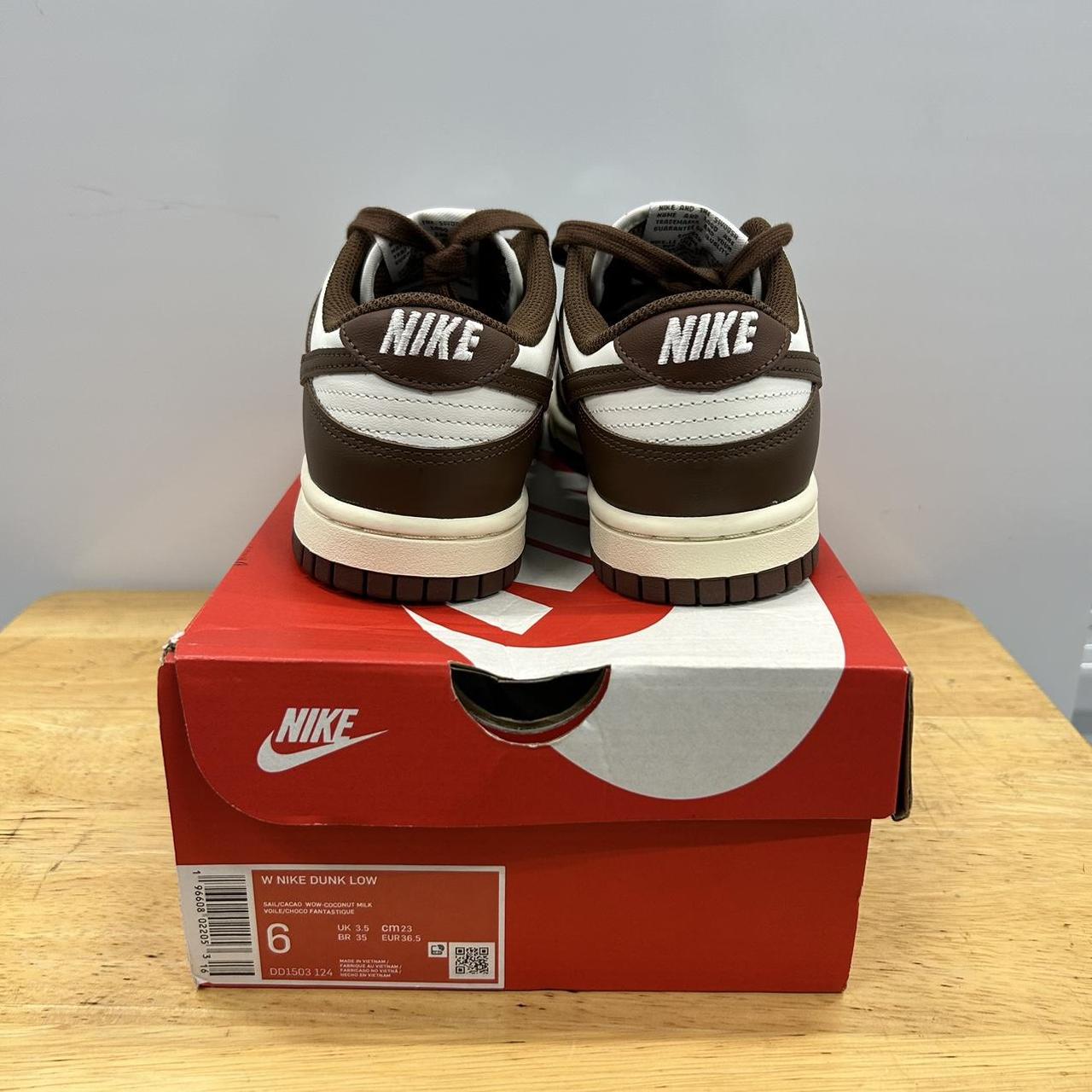 Nike Dunk Low Cacao Wow Sz 6W/4.5M (DD1503-124) | Depop