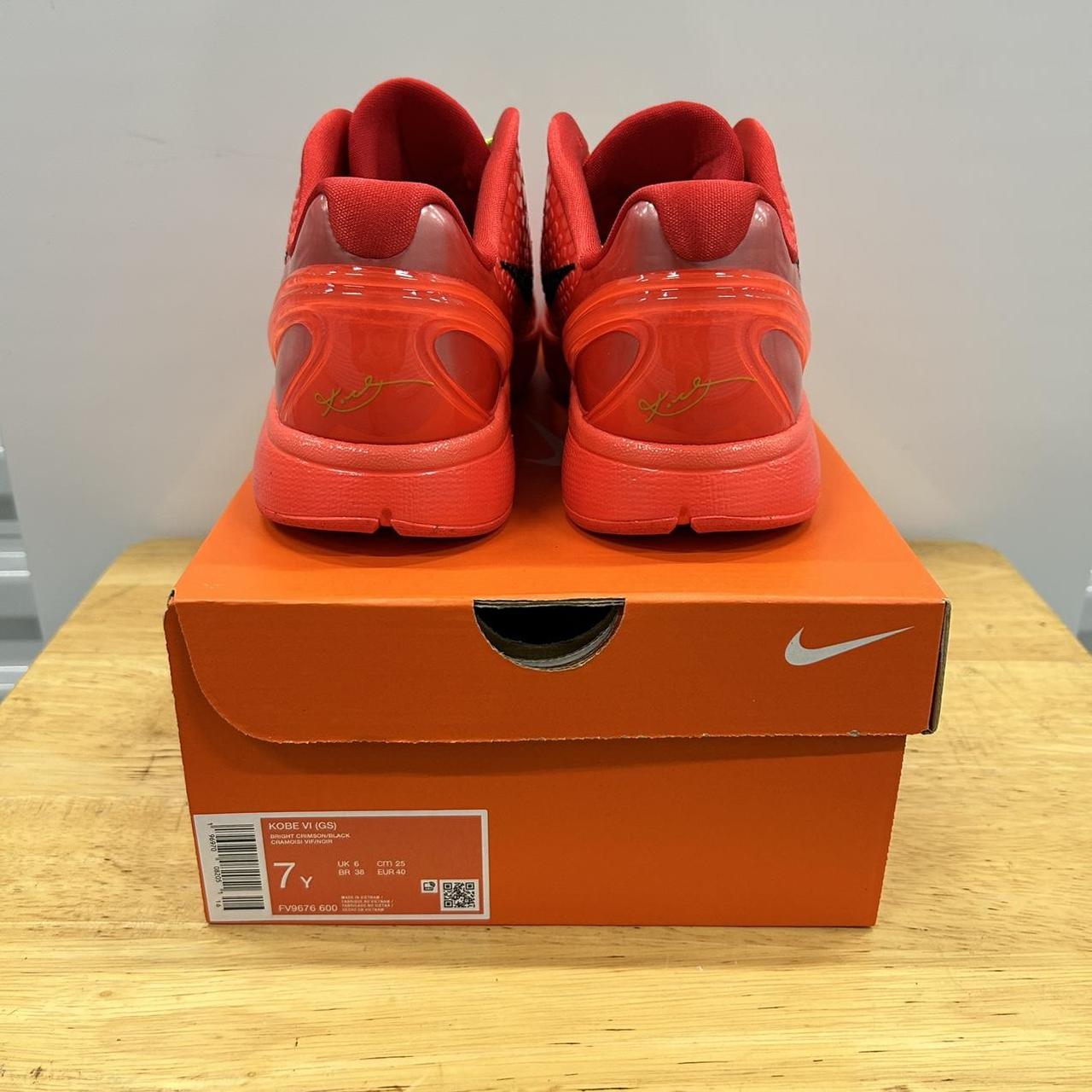 Nike Kobe 6 Protro Reverse Grinch Sz 7Y GS... - Depop