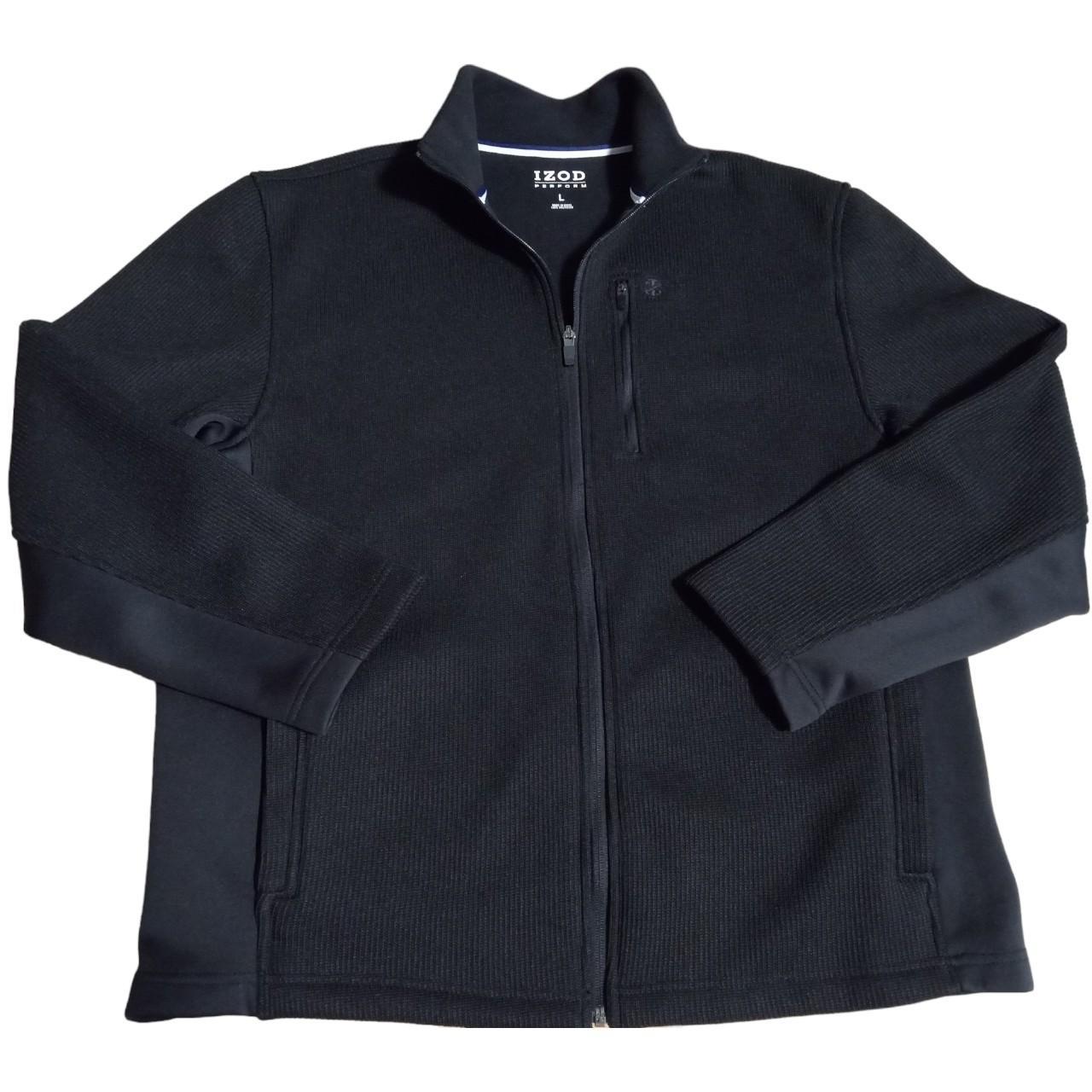 Izod fleece hot sale jacket men's