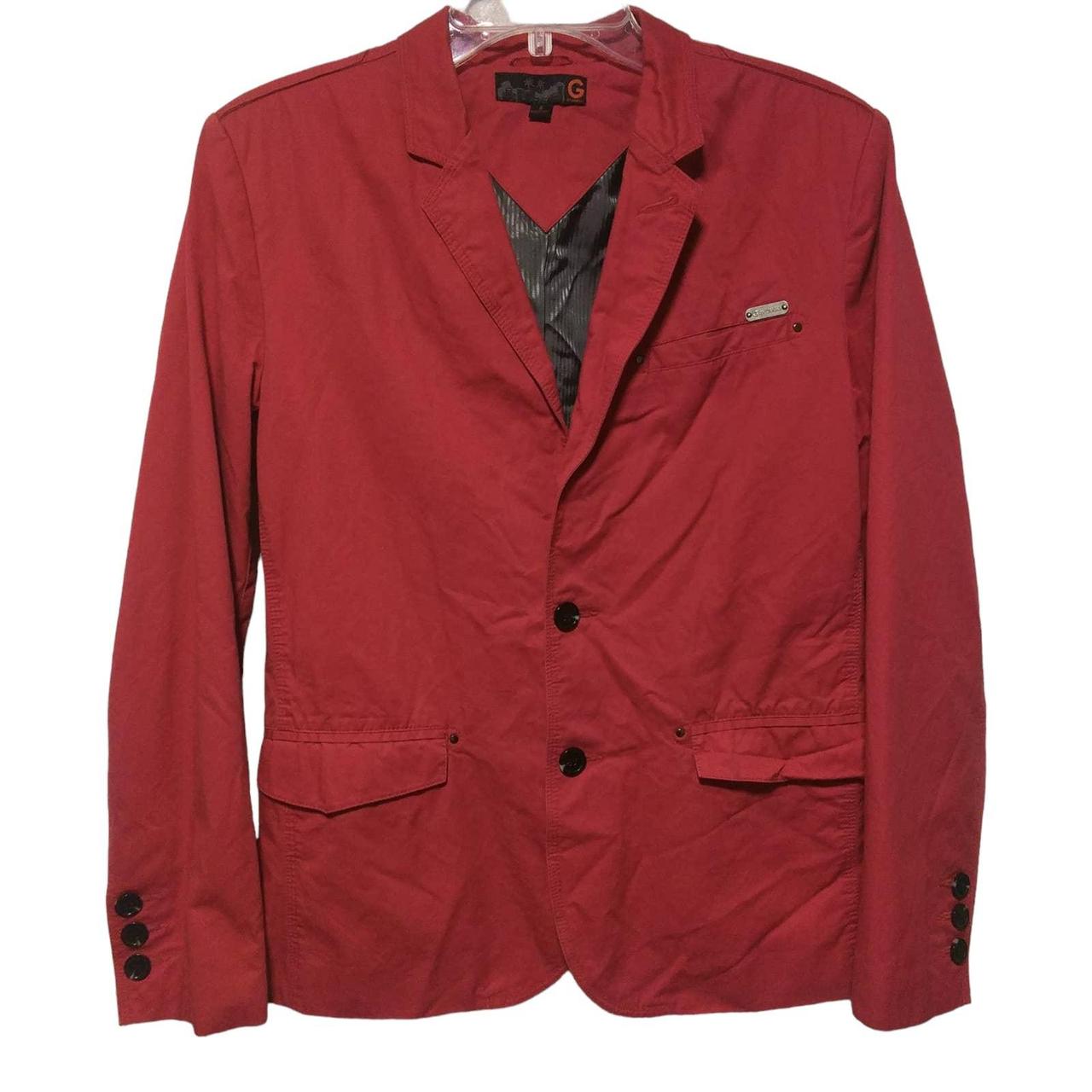 Guess sale red blazer