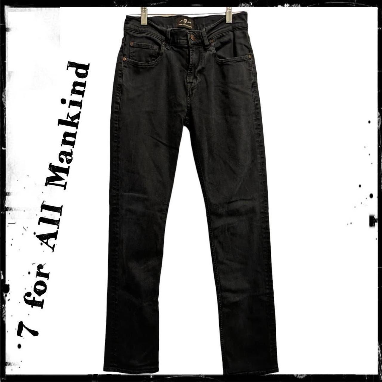 7 for All Mankind Slimmy Luxe Performance Rinse Blue... - Depop