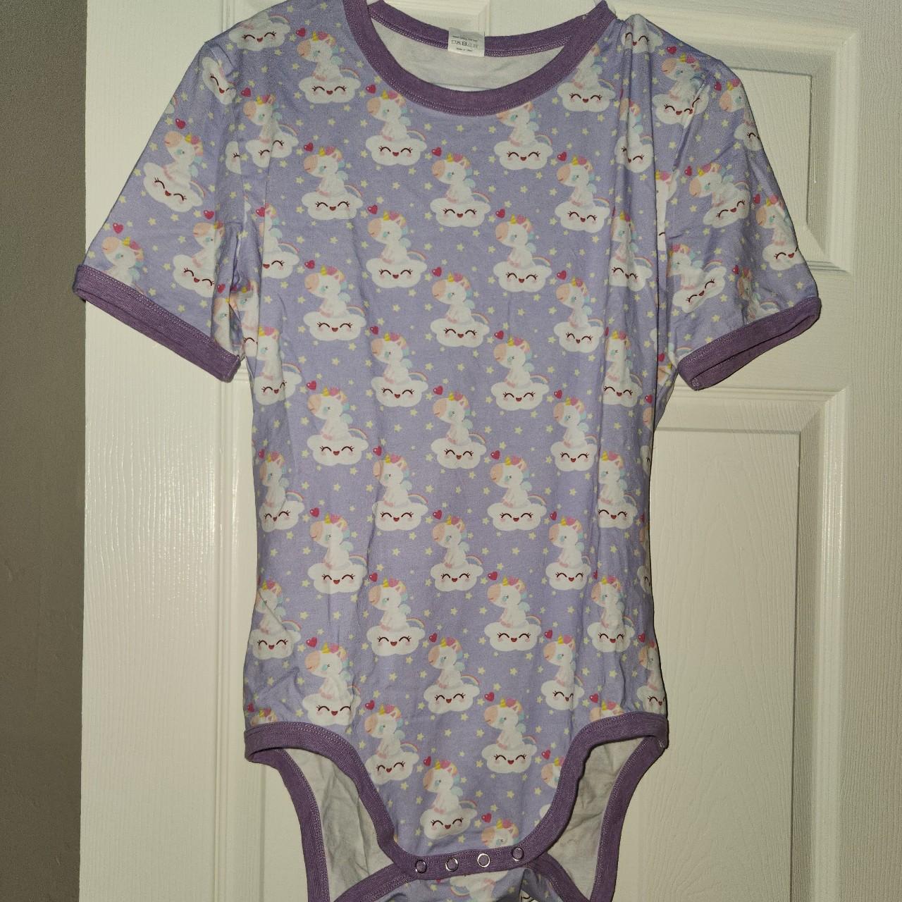 Retired Onesiesdownunder Purple Unicorn Onesie With Depop 9864