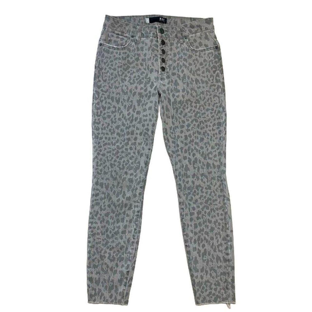 Kut from the kloth leopard corduroy retailer jeans size 6