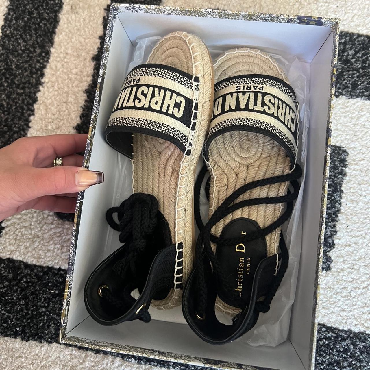 christian dior lace up espadrilles Welcome to Quality