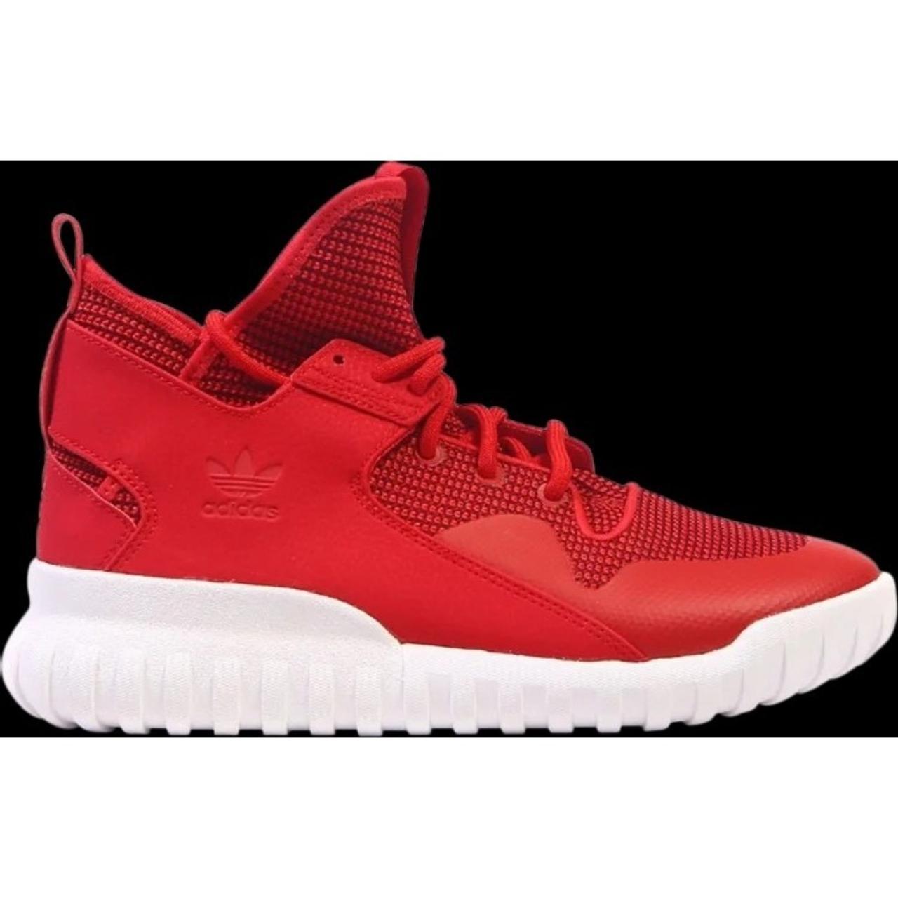 adidas tubular x red white