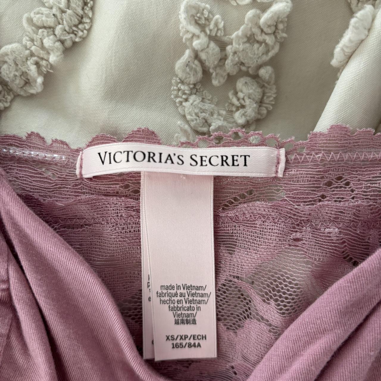 Pink Victoria Secret Lace Tank Top size XS Perfect... Depop