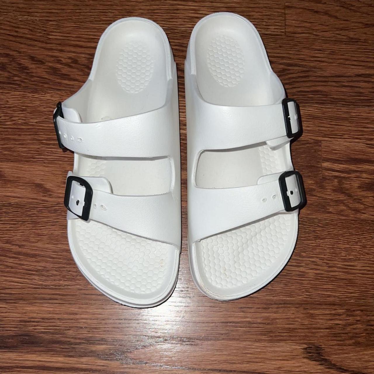 White rubber best sale birkenstocks mens